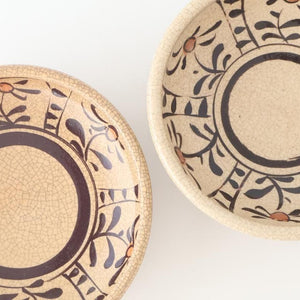 Kitagama Kasen Hiroshige Kato Round Bowl Akae 18cm/7in | Seto Ware