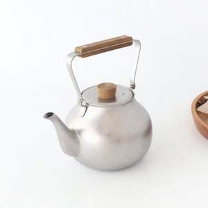 Miyazaki Seisakusho Stainless Teapot Large  | Kyusu