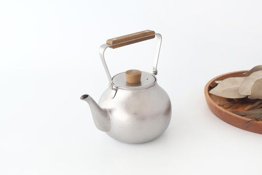 Miyazaki Seisakusho Stainless Teapot Large  | Kyusu