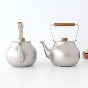 Miyazaki Seisakusho Stainless Teapot Large  | Kyusu