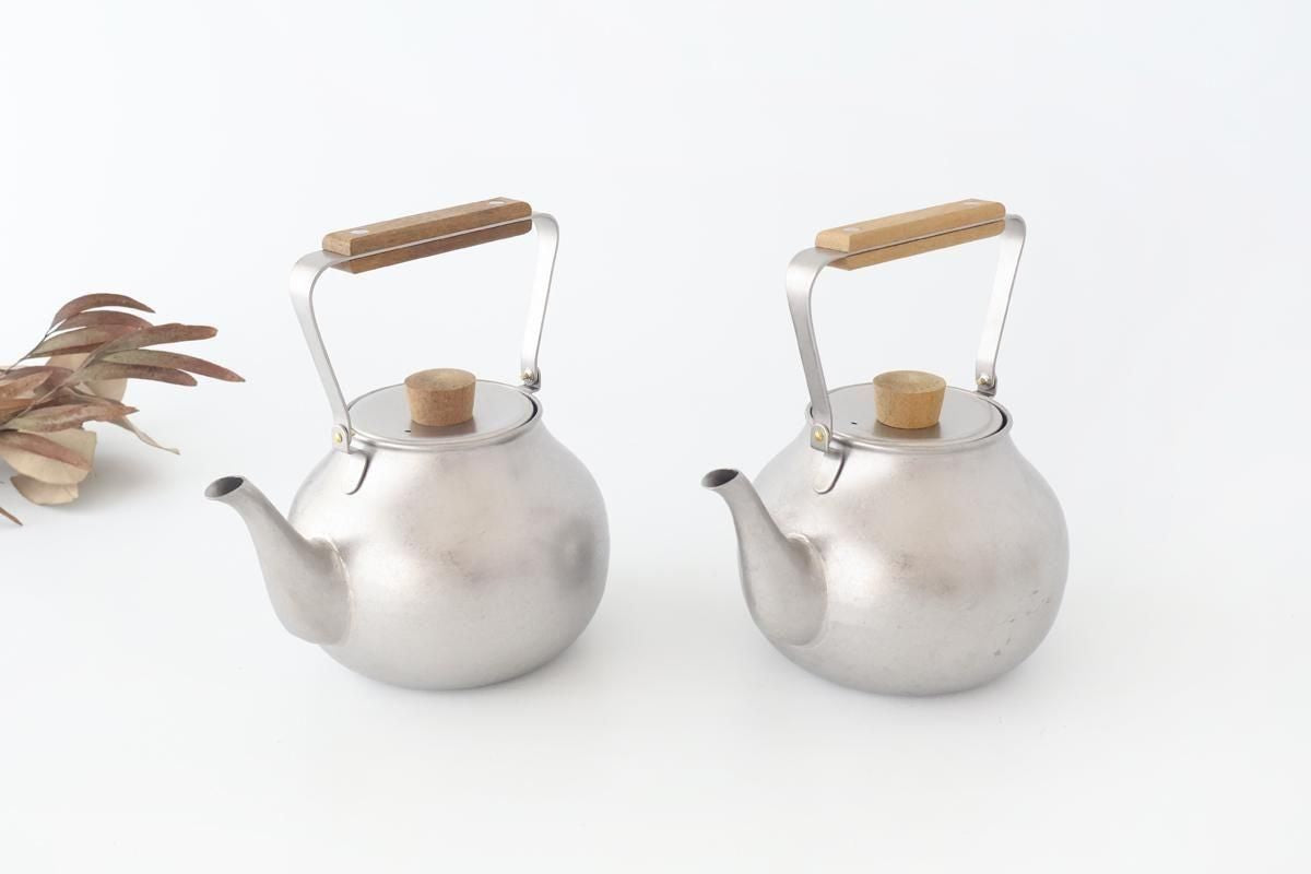 Miyazaki Seisakusho Stainless Teapot Large  | Kyusu