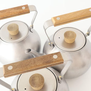 Miyazaki Seisakusho Stainless Teapot Large  | Kyusu