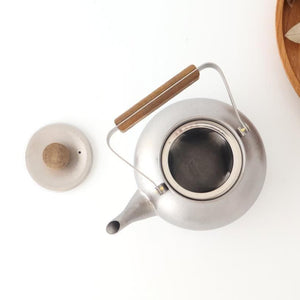 Miyazaki Seisakusho Stainless Teapot Large  | Kyusu