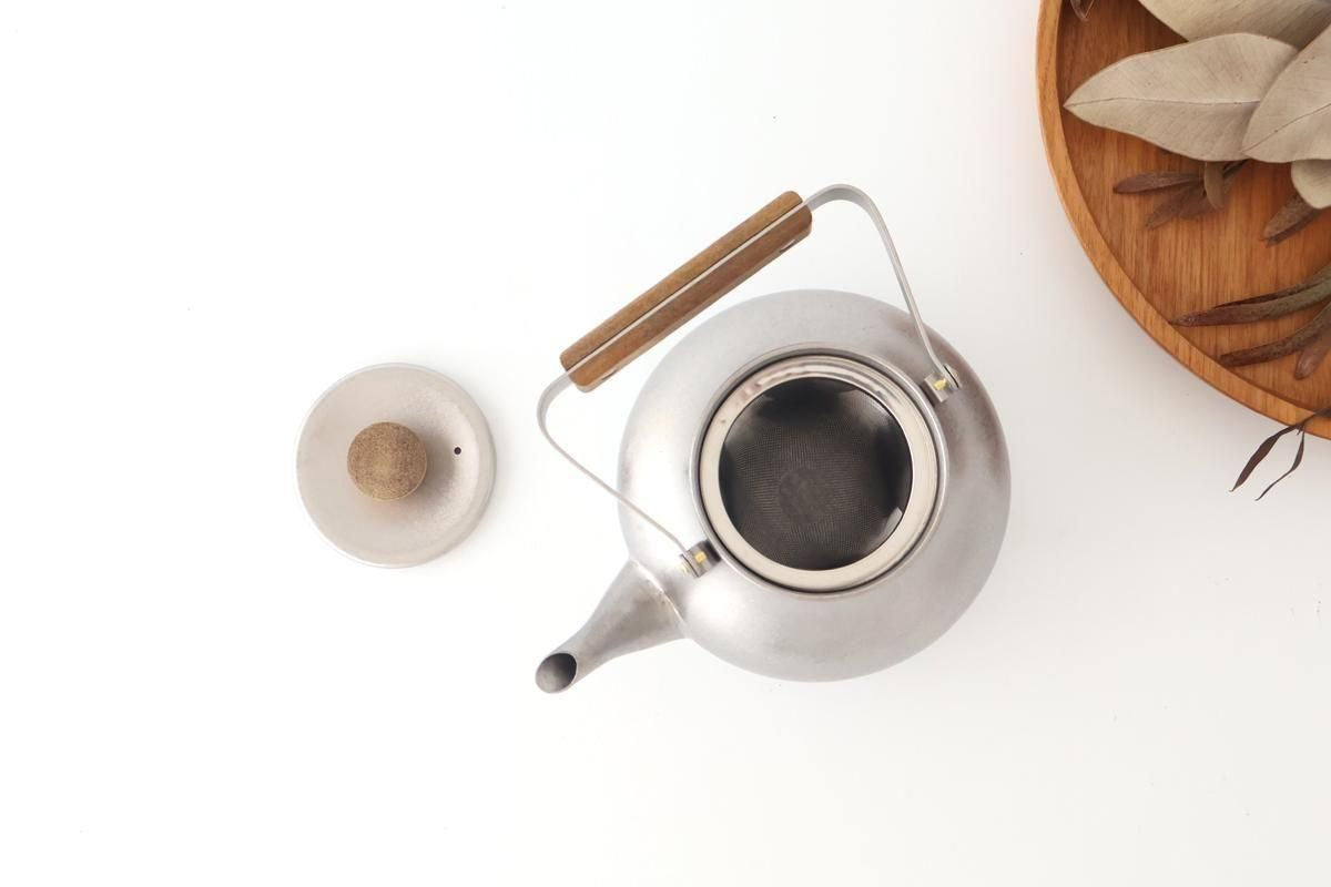 Miyazaki Seisakusho Stainless Teapot Large  | Kyusu