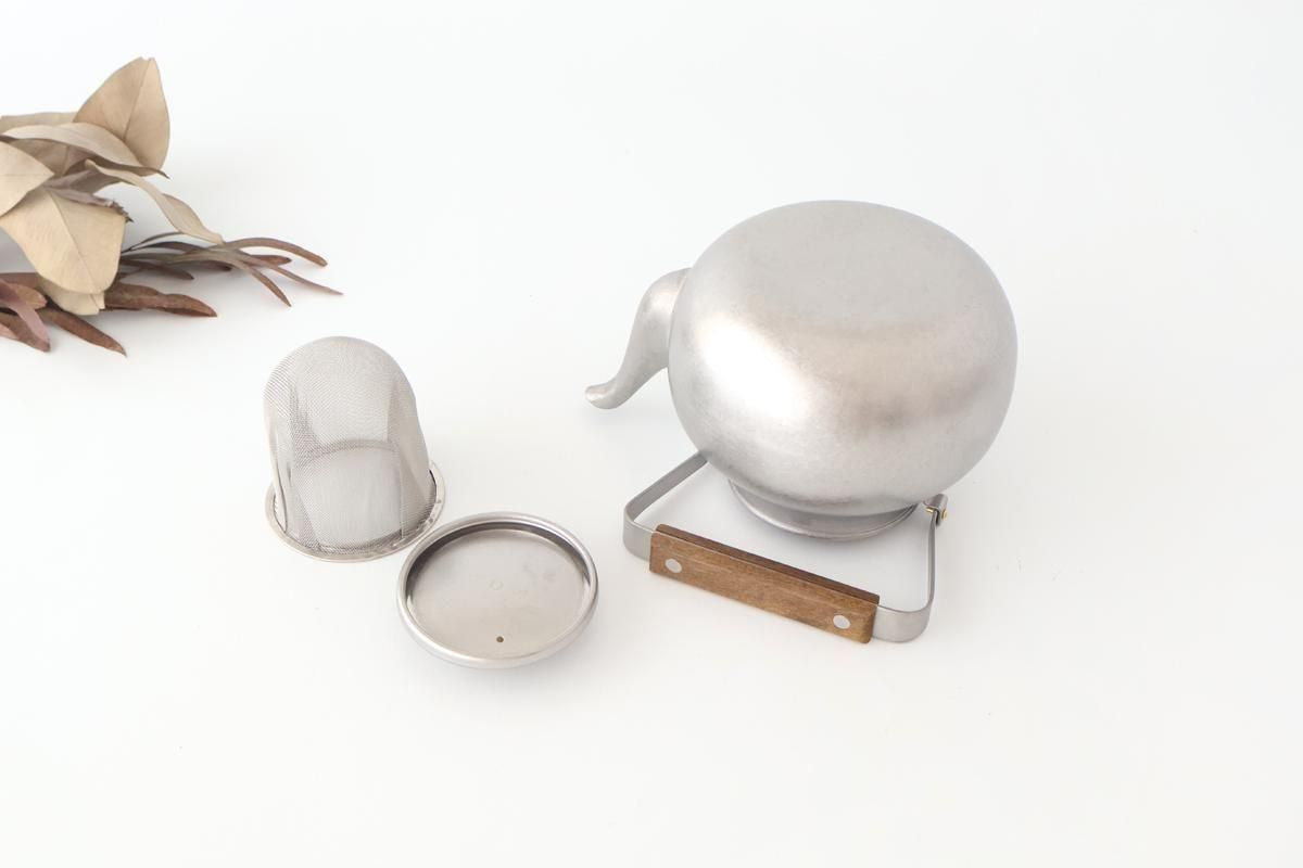 Miyazaki Seisakusho Stainless Teapot Large  | Kyusu