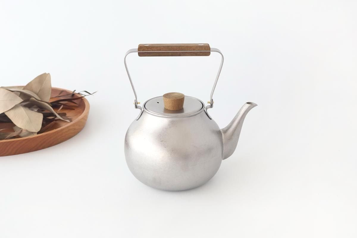 Miyazaki Seisakusho Stainless Teapot Large  | Kyusu