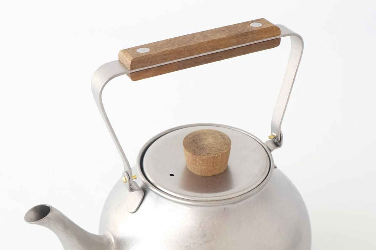 Miyazaki Seisakusho Stainless Teapot Large  | Kyusu