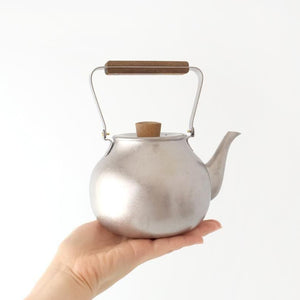 Miyazaki Seisakusho Stainless Teapot Large  | Kyusu