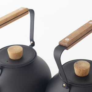 Miyazaki Seisakusho Stainless Teapot Large Black | Kyusu