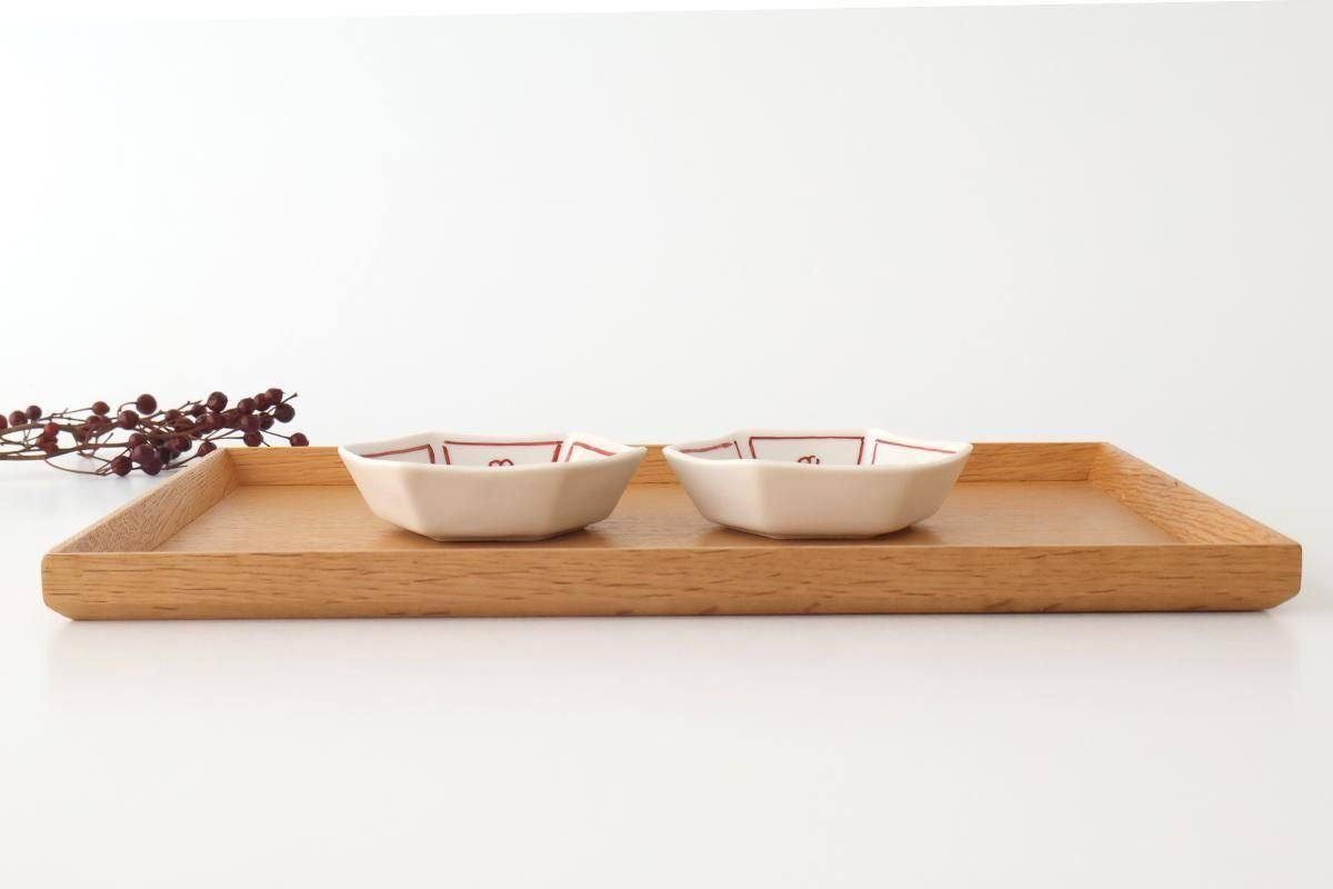 Biseki Kiln Hexagonal Bowl Plum | Kobachi Kutani Ware