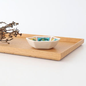 Biseki Kiln Hexagonal Bowl Shochikubai | Kobachi Kutani Ware