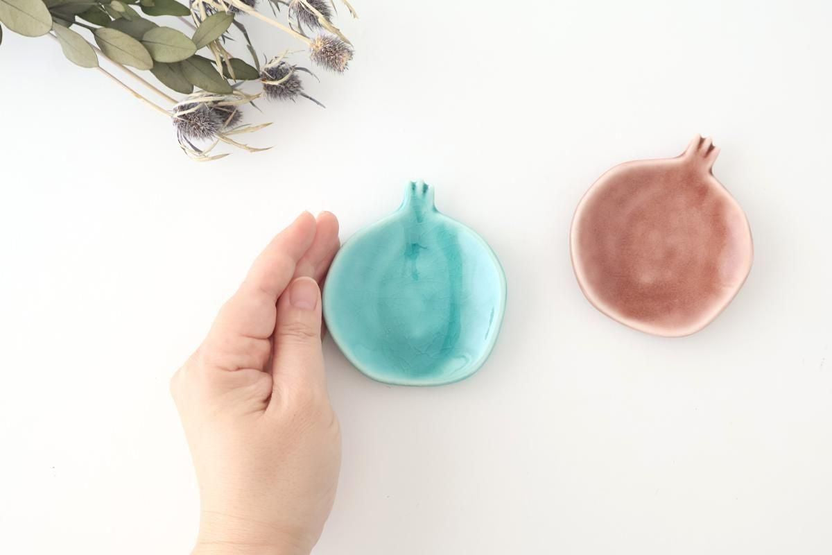 [Pair Set]POTPURRI Small Plates Set Pomegranate Design