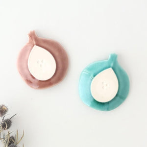 [Pair Set]POTPURRI Small Plates Set Pomegranate Design