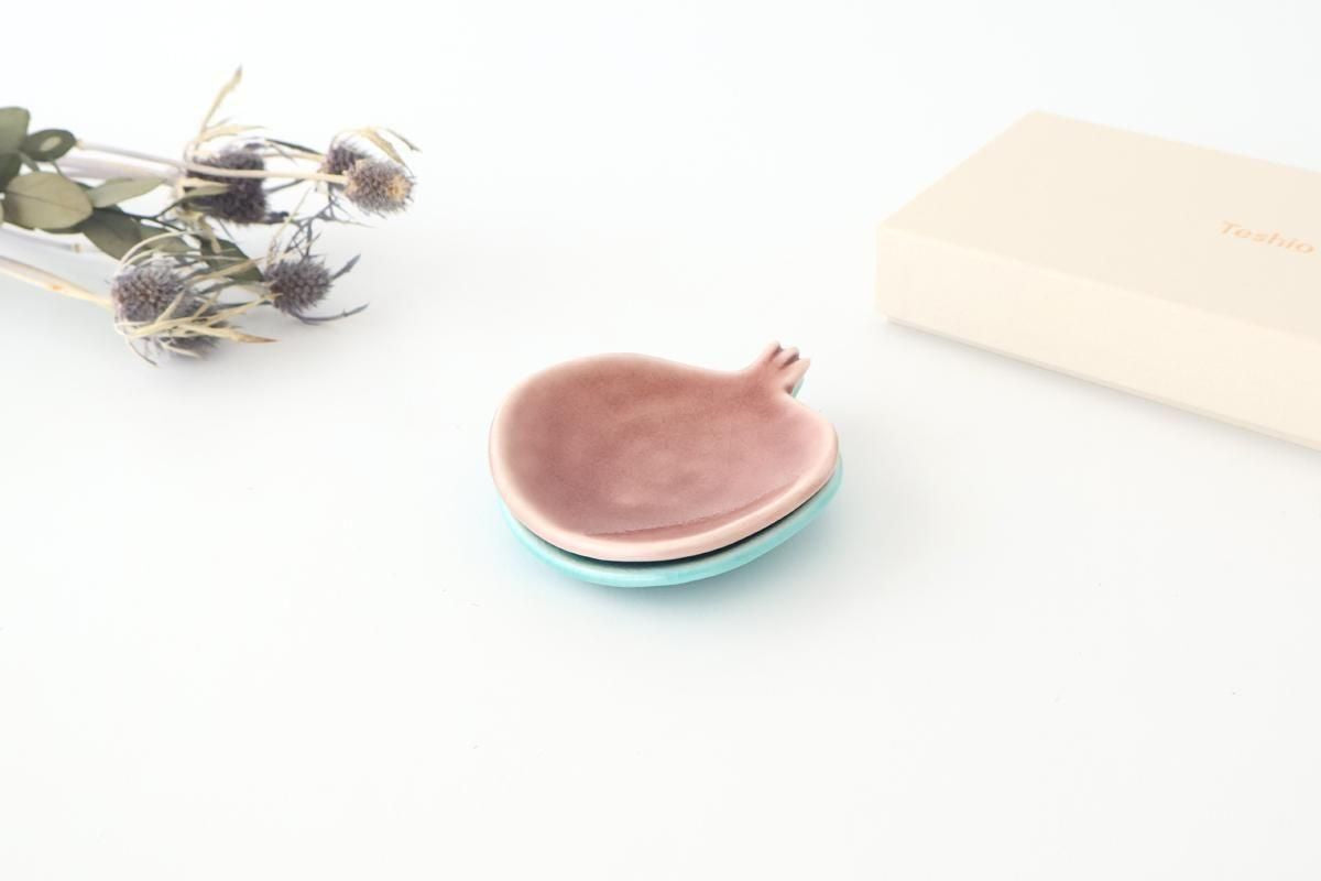 [Pair Set]POTPURRI Small Plates Set Pomegranate Design