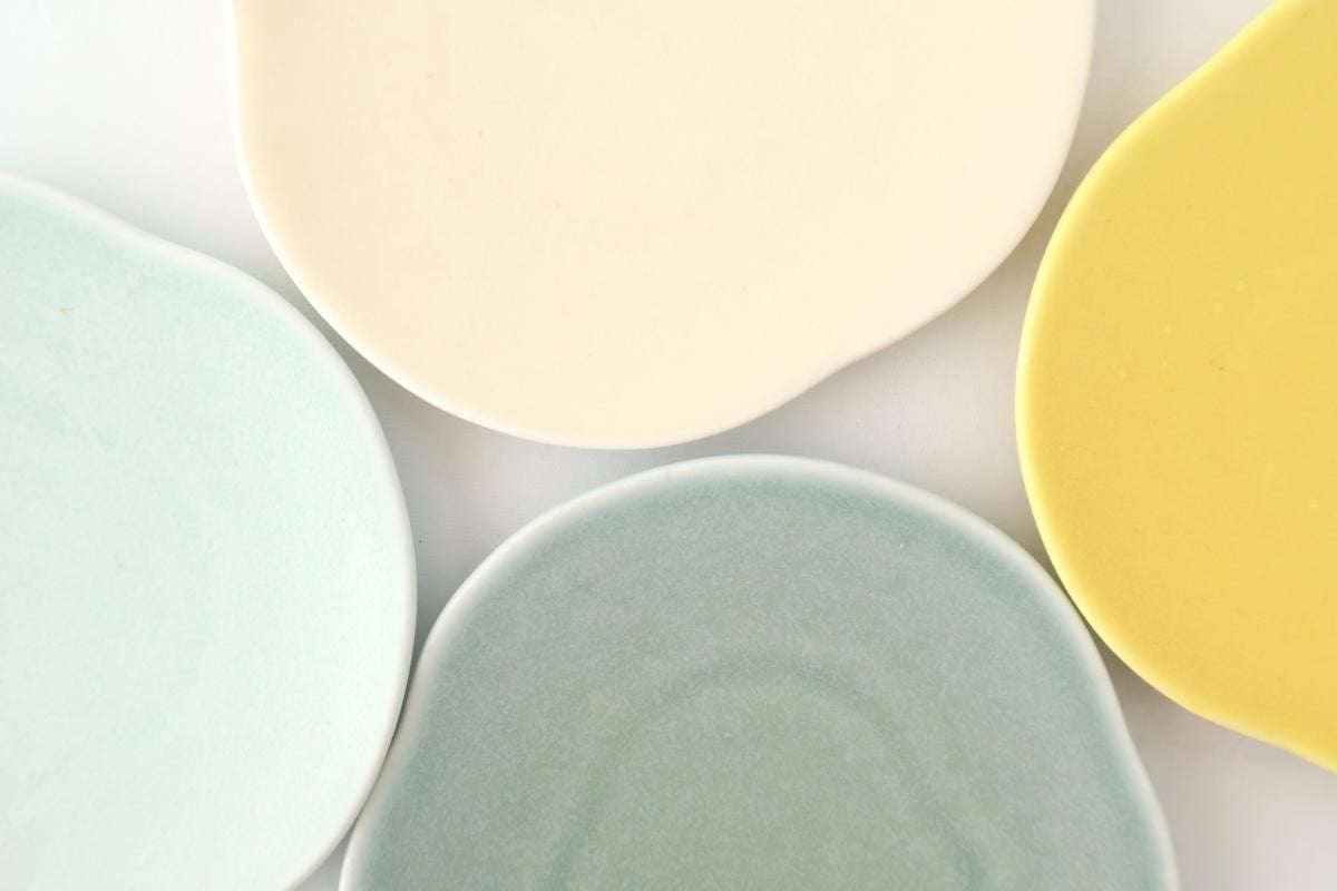 [Set of 4]POTPURRI  Small Plates Set Clouds