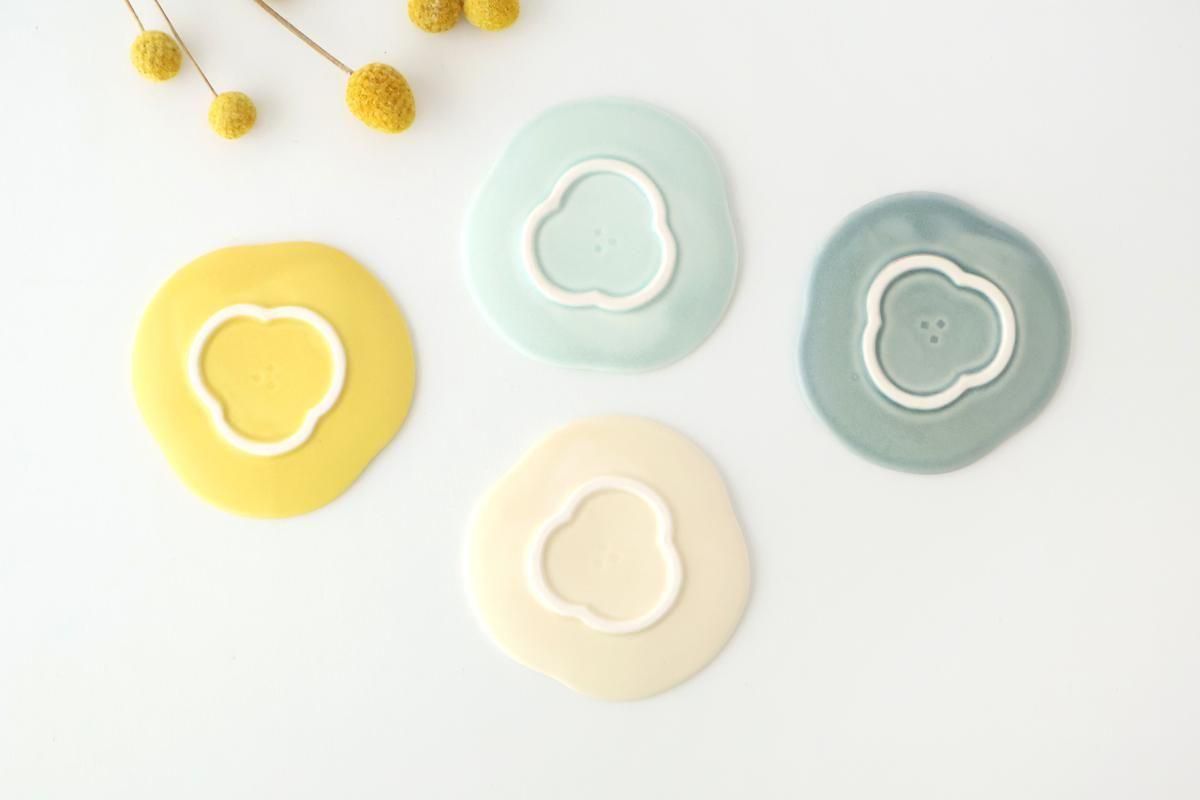 [Set of 4]POTPURRI  Small Plates Set Clouds