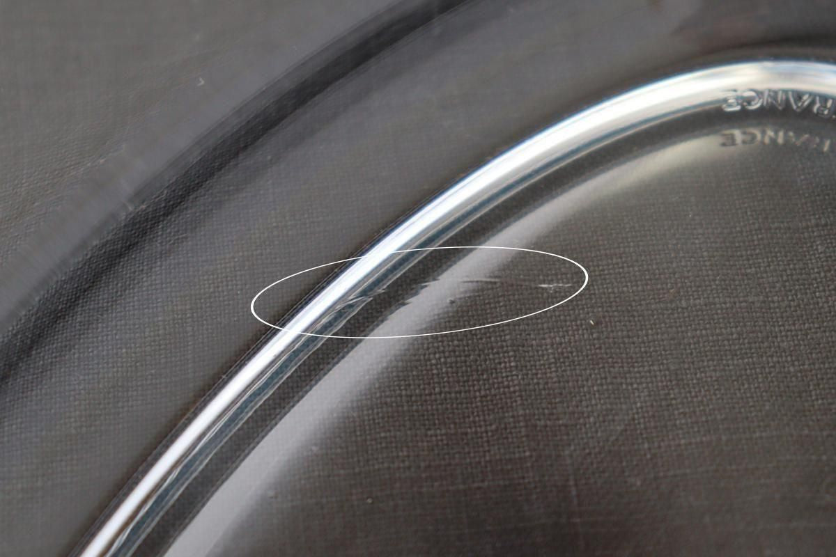 [Pair Set] POTPURRI bitte Glass Bowls Blue and Yellow 17cm/7in