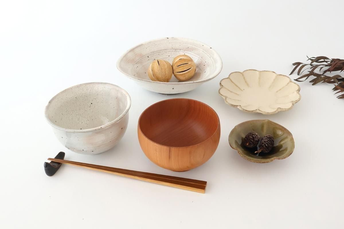 Small Donburi Bowl White 12cm/4.7in | Mino Ware