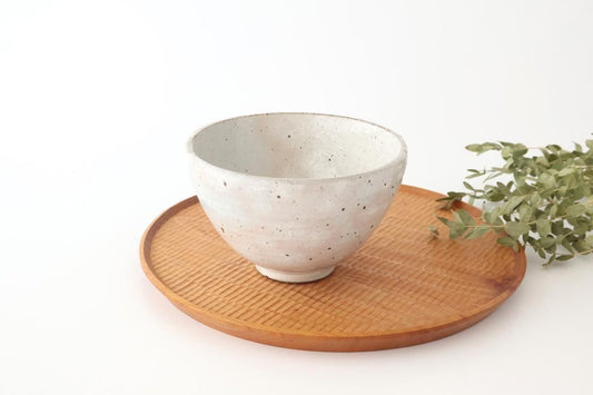 Round Donburi Bowl Kohiki 14.5cm/5.7in | Mino Ware