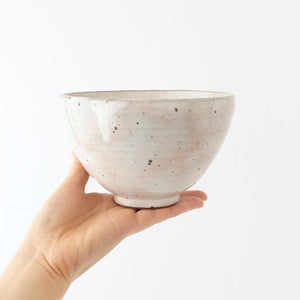 Round Donburi Bowl Kohiki 14.5cm/5.7in | Mino Ware