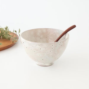 Round Donburi Bowl Kohiki 14.5cm/5.7in | Mino Ware
