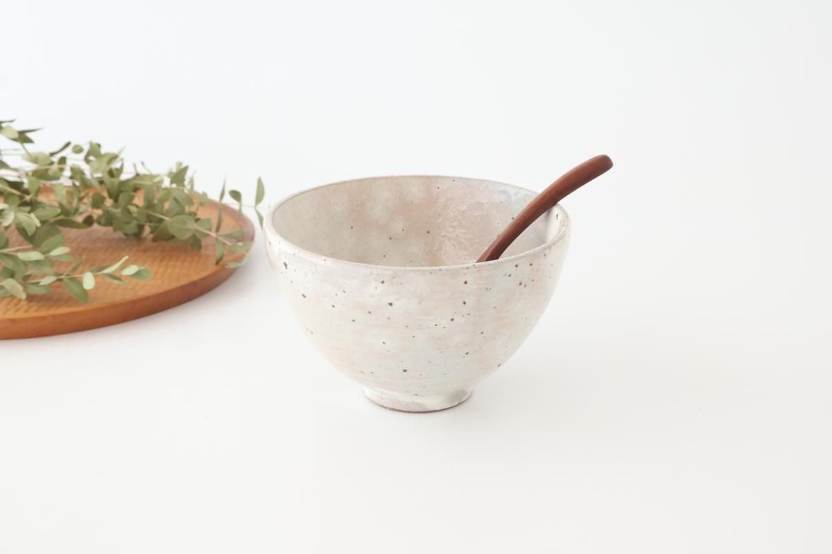 Round Donburi Bowl Kohiki 14.5cm/5.7in | Mino Ware