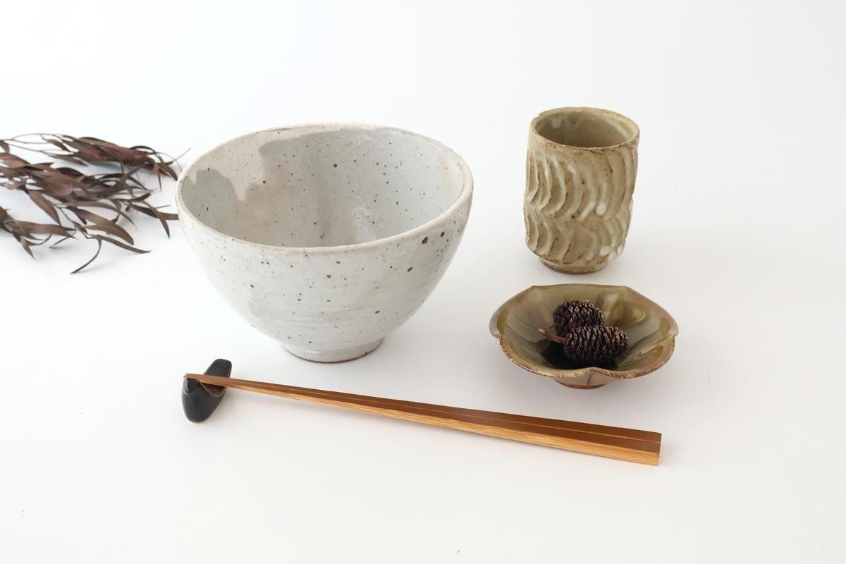 Round Donburi Bowl Kohiki 14.5cm/5.7in | Mino Ware