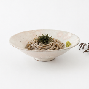 Round Flat Bowl white 19.5cm/7.7in | Mino Ware