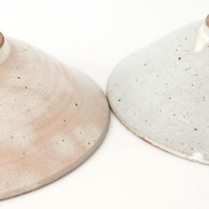 Round Flat Bowl Kohiki 19.5cm/7.7in | Mino Ware