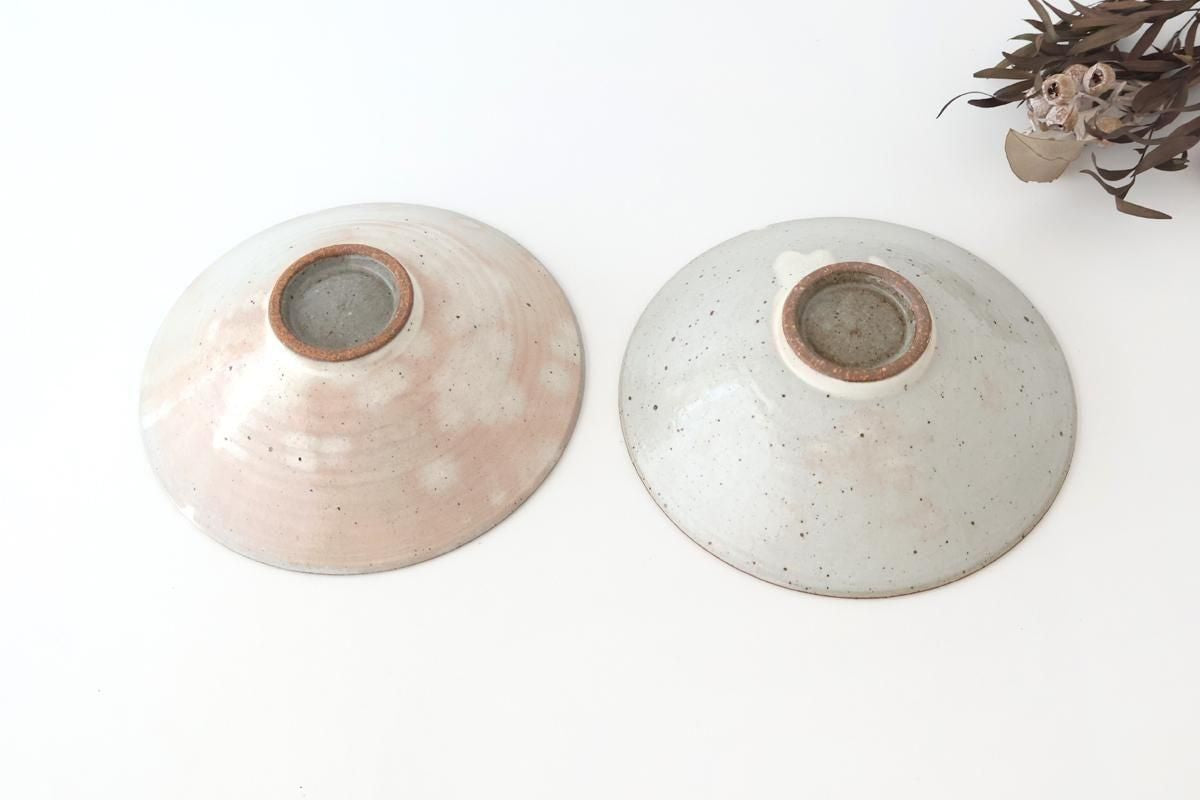 Round Flat Bowl Kohiki 19.5cm/7.7in | Mino Ware