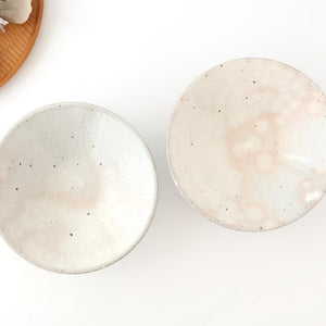 Round Flat Bowl Kohiki 19.5cm/7.7in | Mino Ware