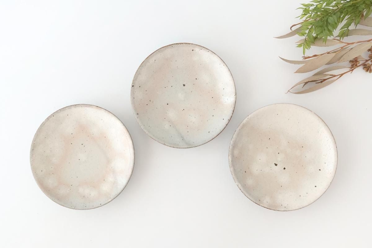 Round Plate Kohiki 16cm/6.3in | Mino Ware