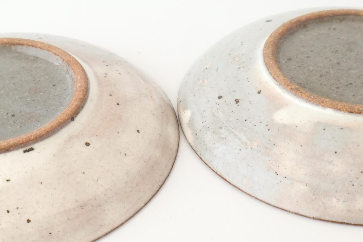 Round Plate Kohiki 16cm/6.3in | Mino Ware