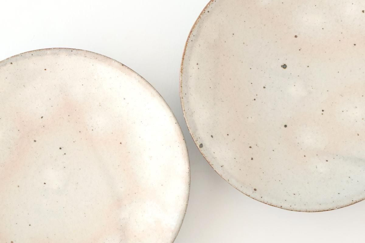 Round Plate Kohiki 16cm/6.3in | Mino Ware