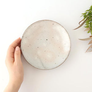 Round Plate Kohiki 16cm/6.3in | Mino Ware