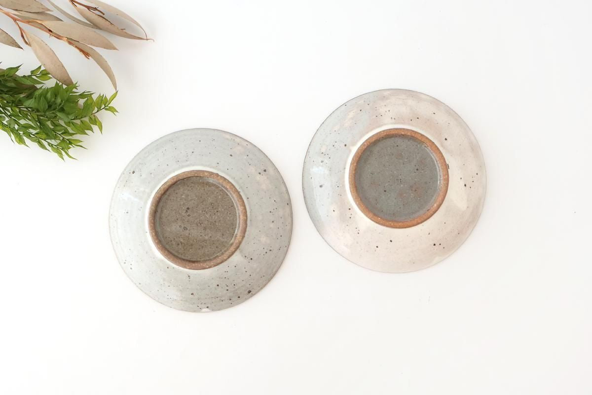 Round Plate Kohiki 16cm/6.3in | Mino Ware