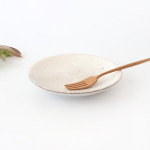 Round Plate Kohiki 16cm/6.3in | Mino Ware