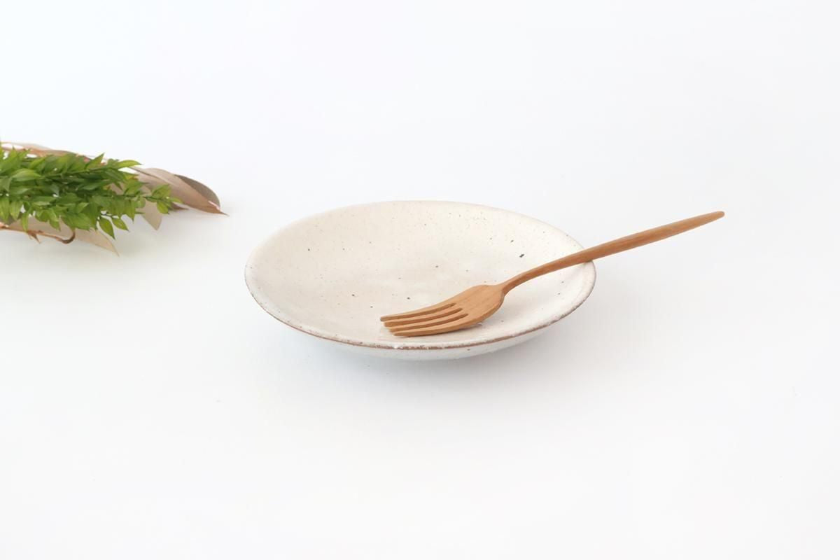 Round Plate Kohiki 16cm/6.3in | Mino Ware