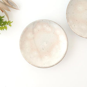 Round Plate Kohiki 16cm/6.3in | Mino Ware