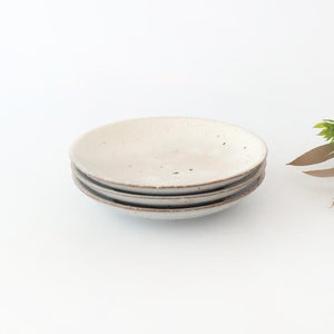 Round Plate Kohiki 16cm/6.3in | Mino Ware