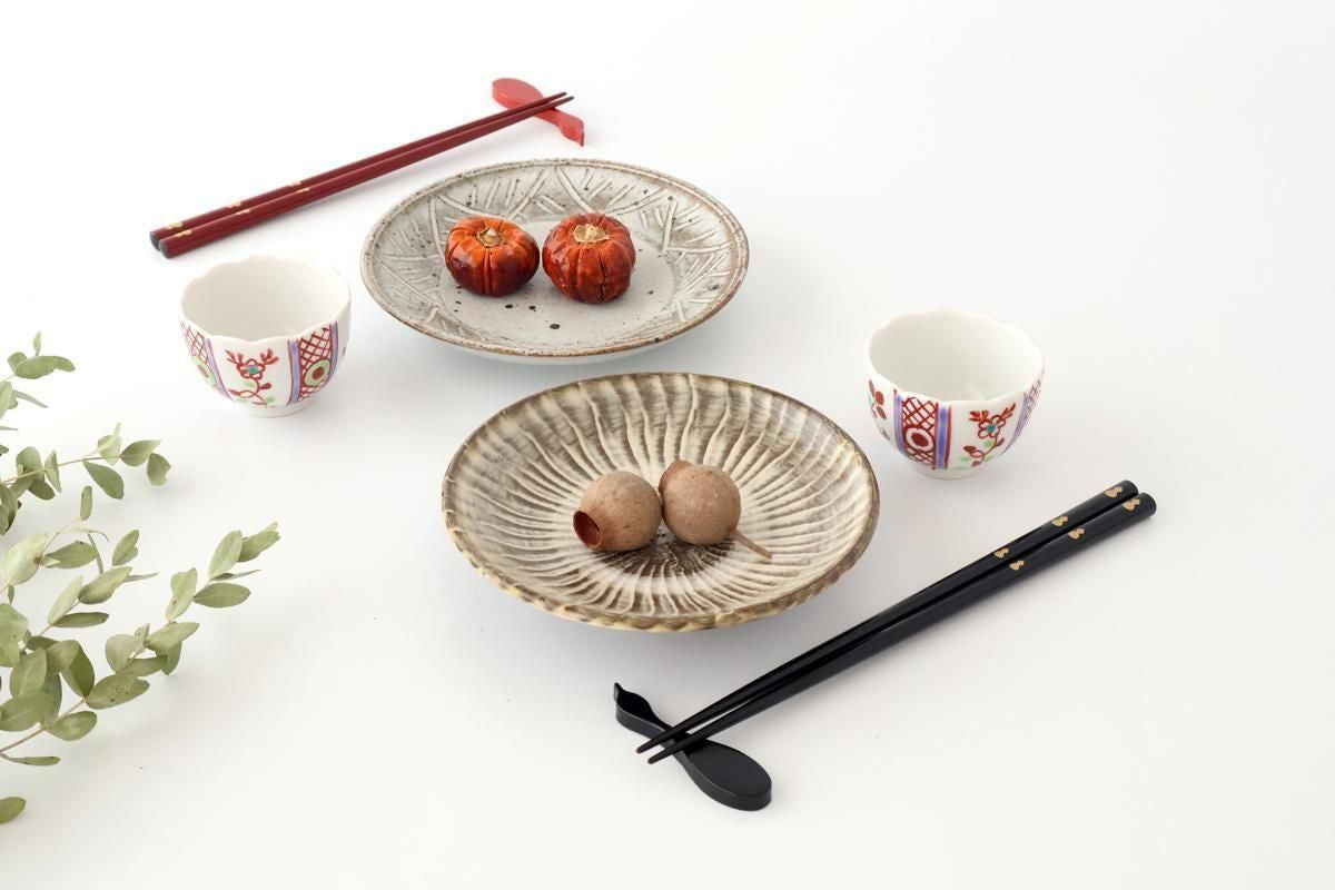 [Pair set] KORINDO Chopsticks and Chopstick Rests Gourd Pattern