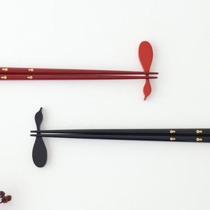 [Pair set] KORINDO Chopsticks and Chopstick Rests Gourd Pattern