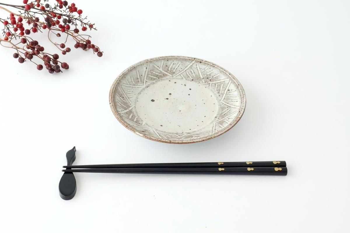 [Pair set] KORINDO Chopsticks and Chopstick Rests Gourd Pattern