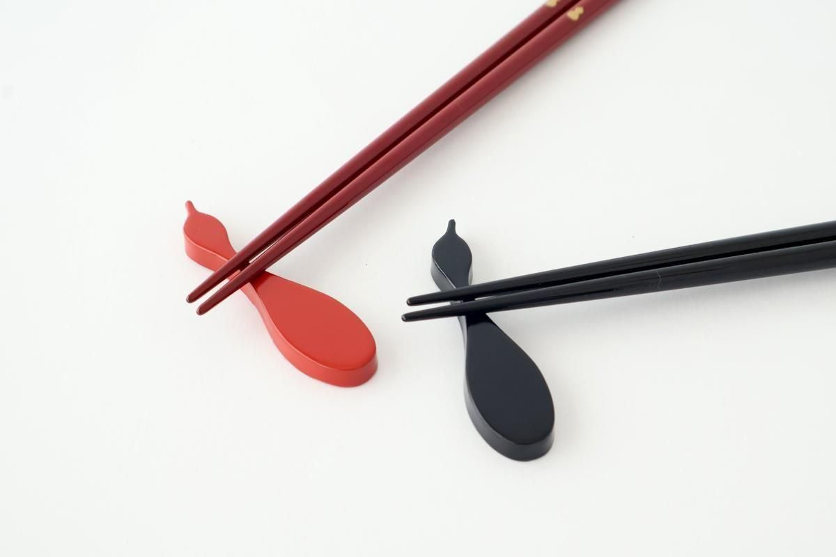 [Pair set] KORINDO Chopsticks and Chopstick Rests Gourd Pattern