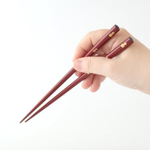 [Pair set] KORINDO Chopsticks and Chopstick Rests Gourd Pattern