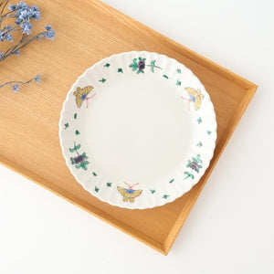 Kutani Bitoen Plate Butterfly 1 9.5㎝/7.7in | Kutani Ware