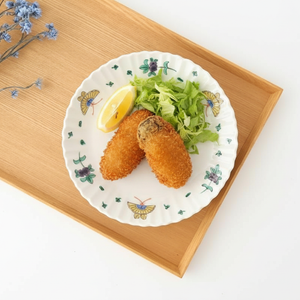 Kutani Bitoen Plate Butterfly 1 9.5㎝/7.7in | Kutani Ware