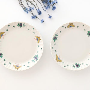 Kutani Bitoen Plate Butterfly 1 9.5㎝/7.7in | Kutani Ware