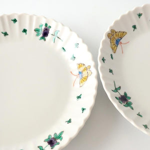 Kutani Bitoen Plate Butterfly 1 9.5㎝/7.7in | Kutani Ware