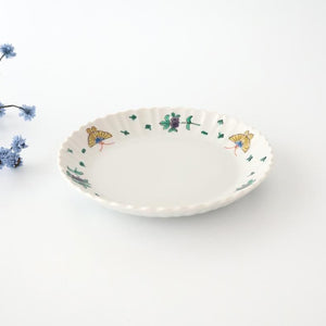 Kutani Bitoen Plate Butterfly 1 9.5㎝/7.7in | Kutani Ware